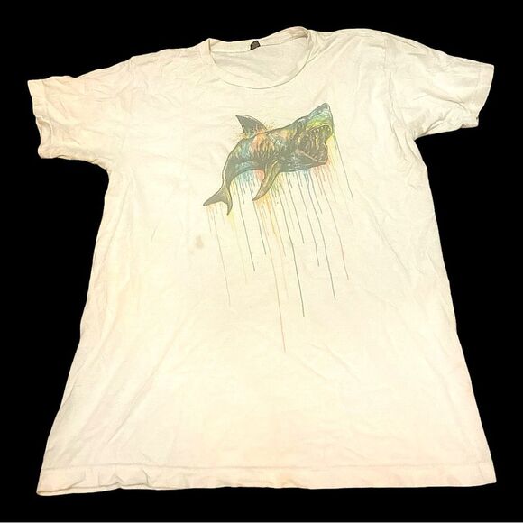 Shark T-shirt and Asos Jeans 2pc Grunge Bundle - Picture 3 of 7